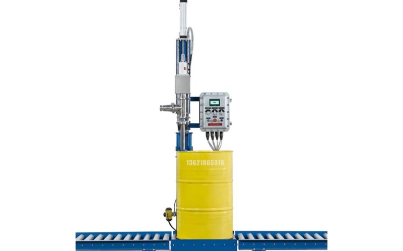 半自動鋼桶灌裝機